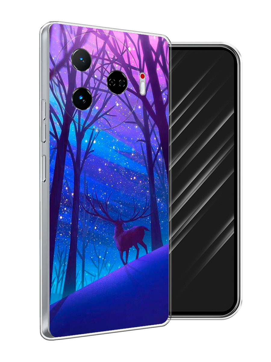 

Чехол Awog на Tecno Camon 30 Pro 5G "Северный олень", Фиолетовый;голубой;синий, 305150-1