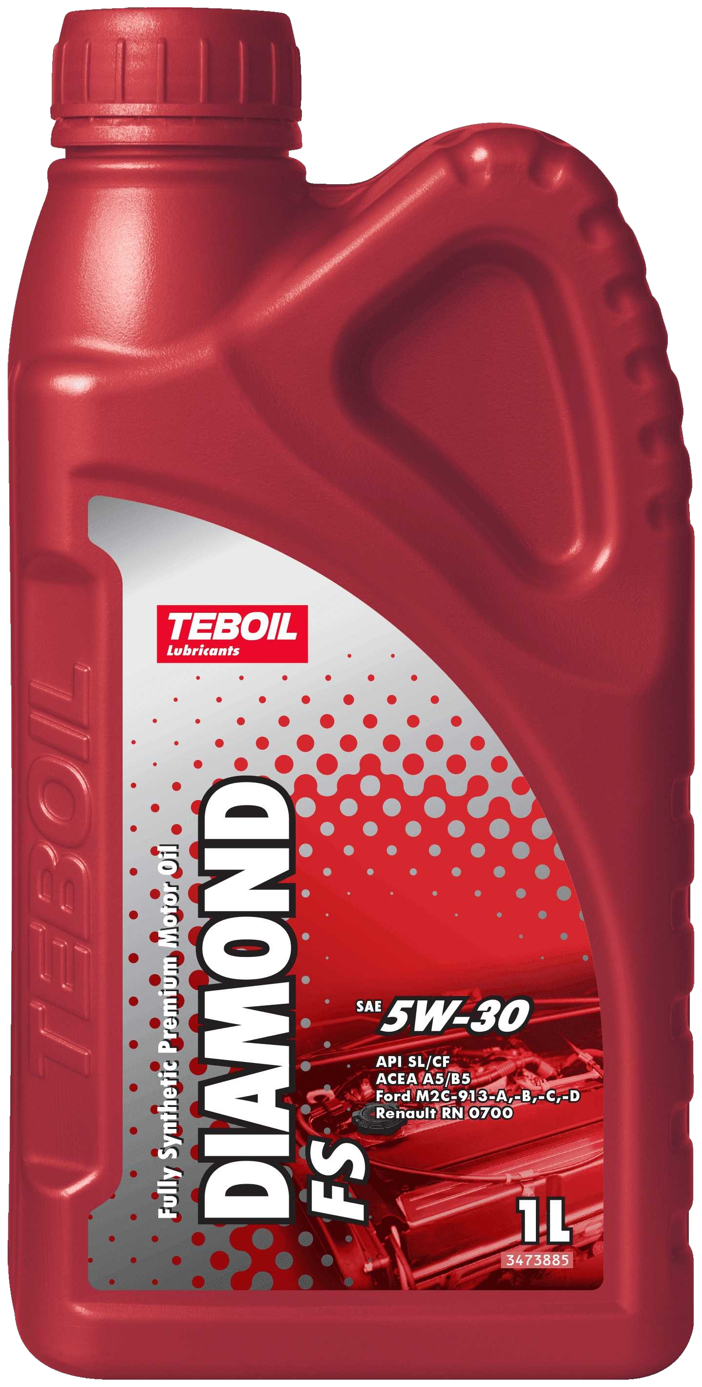 

Масло Моторное Teboil арт. 4610080406270