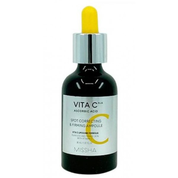 Сыворотка-ампула MISSHA Vita C Plus Spot Correcting & Firming Ampoule с витамином С, 30 мл