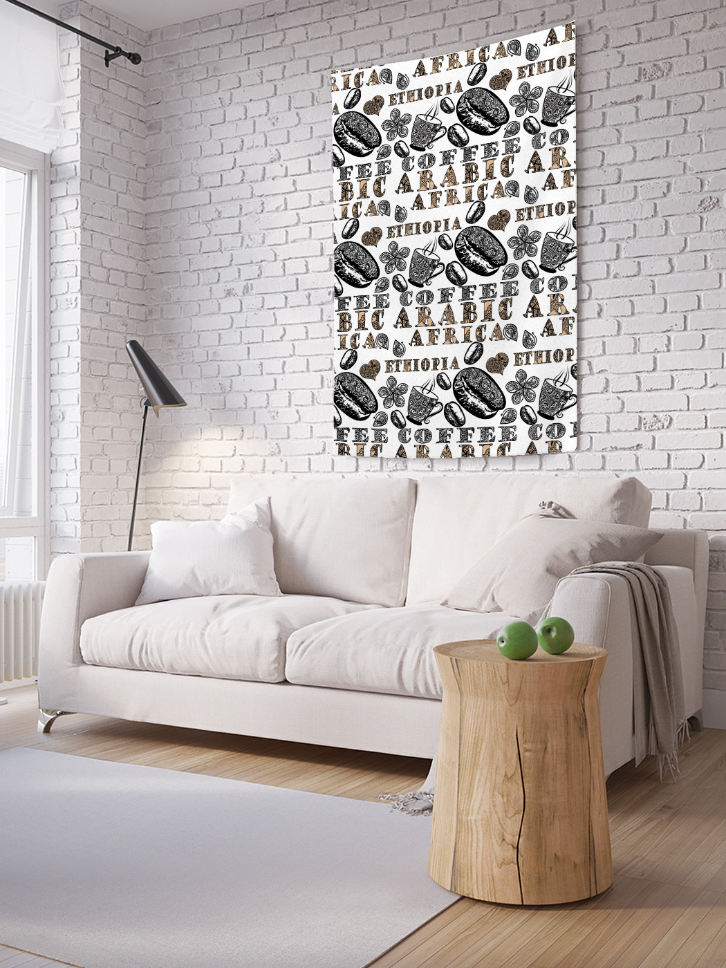 

Вертикальное фотопанно на стену JoyArty Кофейные зерна 150x200 см, Кофейные зерна