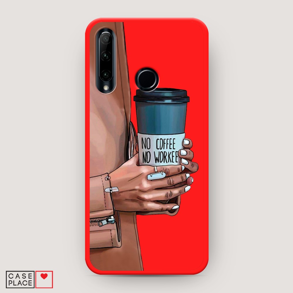 

Чехол Awog на Honor 20 Lite 2019 "No coffee", Разноцветный, 68953-1