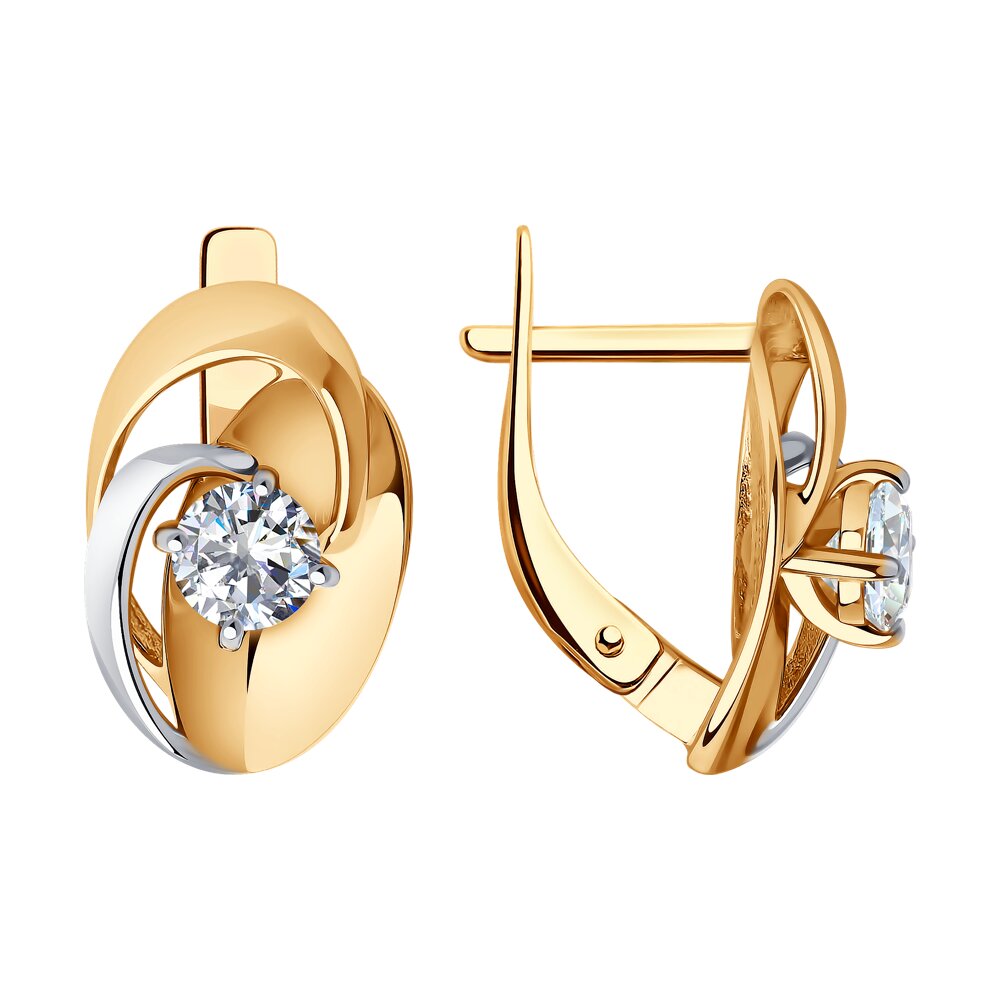 

Серьги из золото SOKOLOV 028936, фианит, 028936