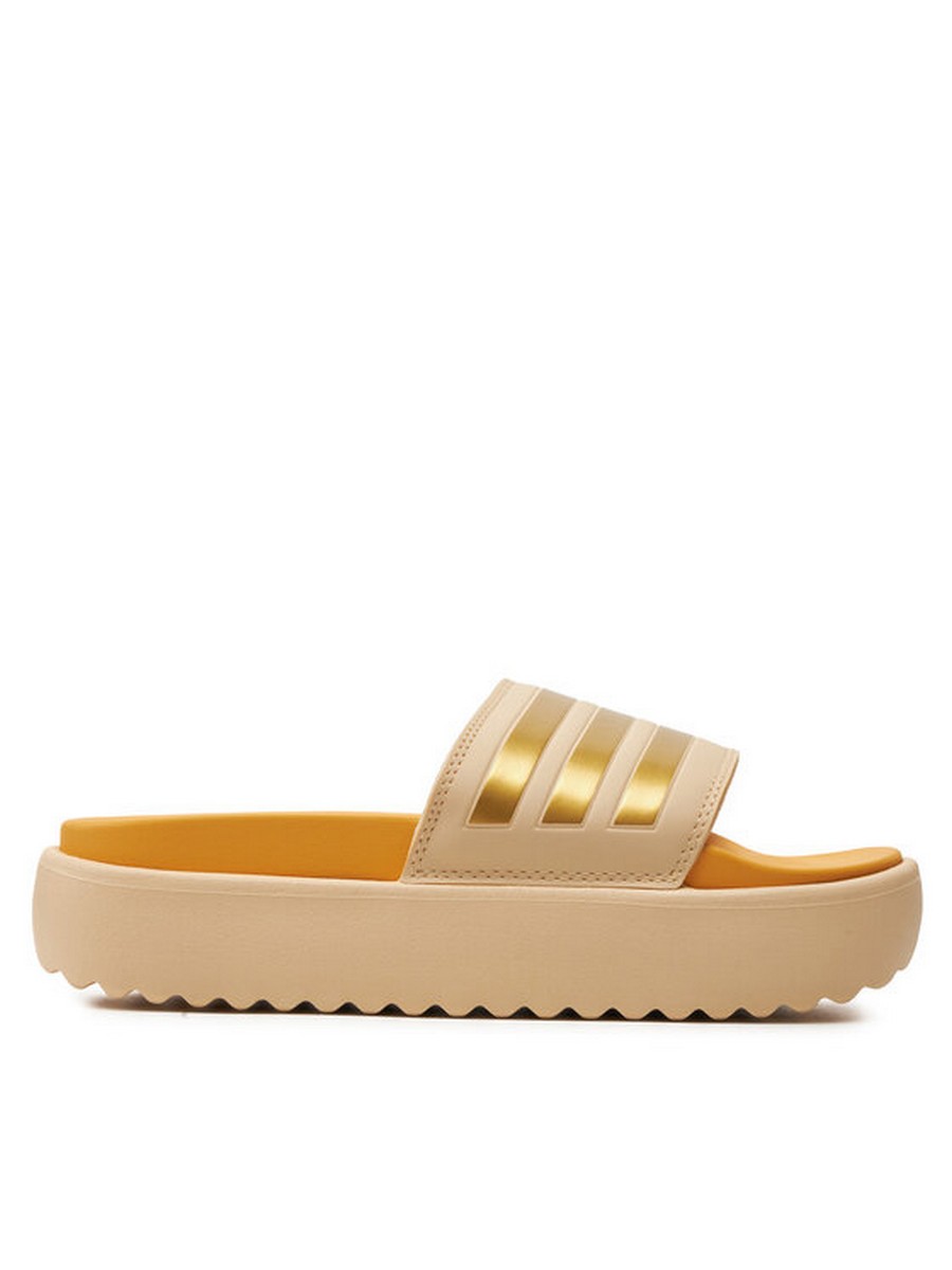 

Сланцы женские Adidas adilette Platform Slides IF3422 оранжевые 39 EU, Оранжевый, adilette Platform Slides IF3422