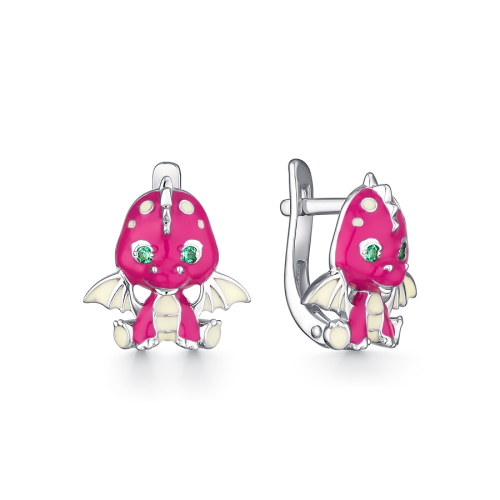 

Серьги из серебра с фианитом Dewi 901022102, 901022102