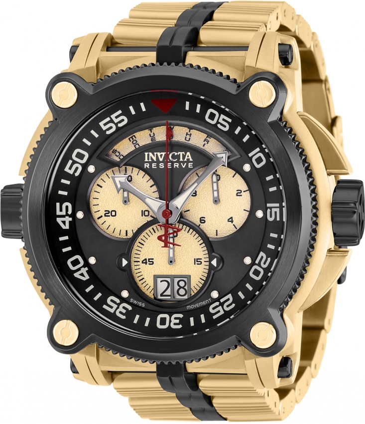 

Наручные часы мужские INVICTA 37001 золотистые, 37001