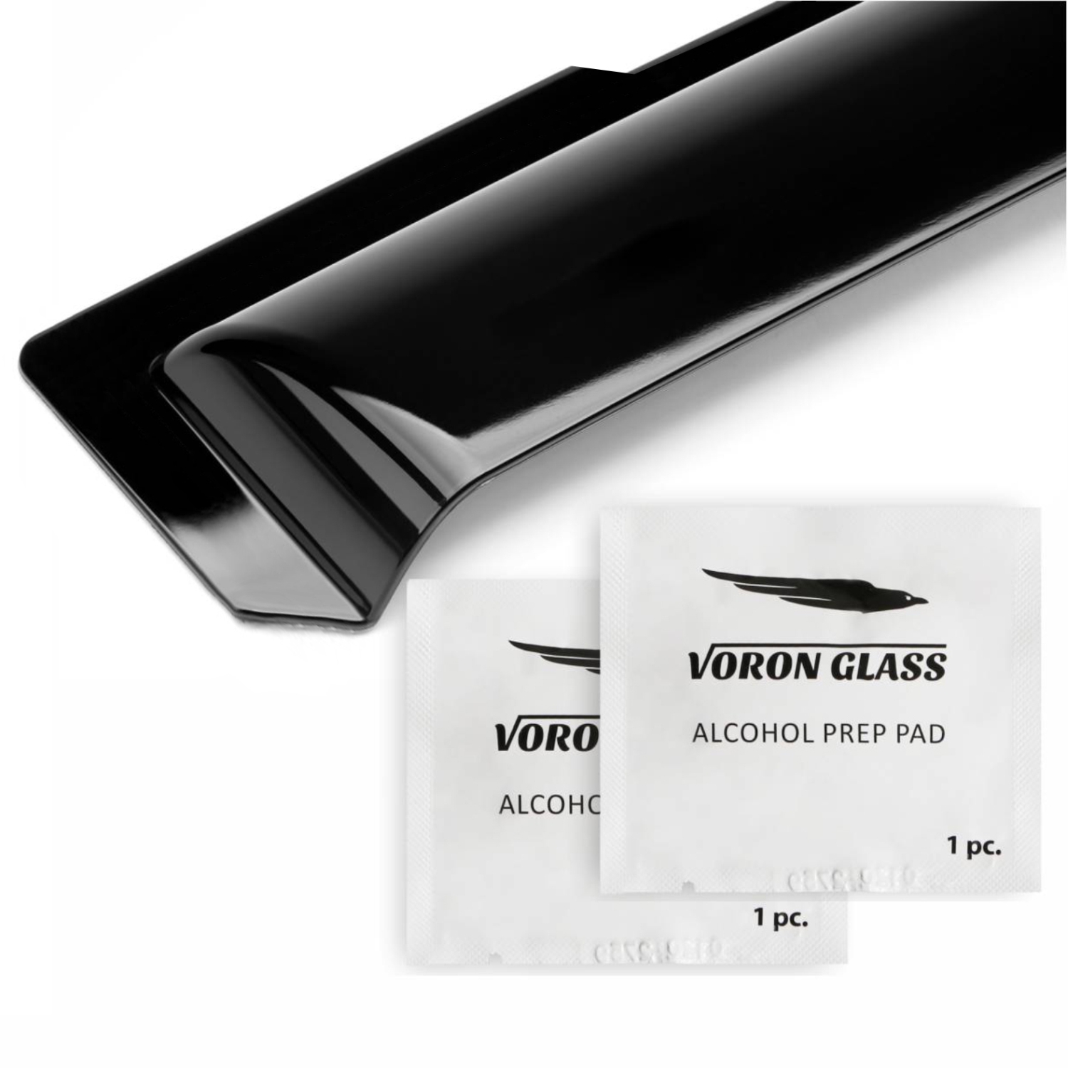 Дефлекторы окон неломающиеся Voron Glass серия Samurai для а/м Ford Explorer V 2011-2019