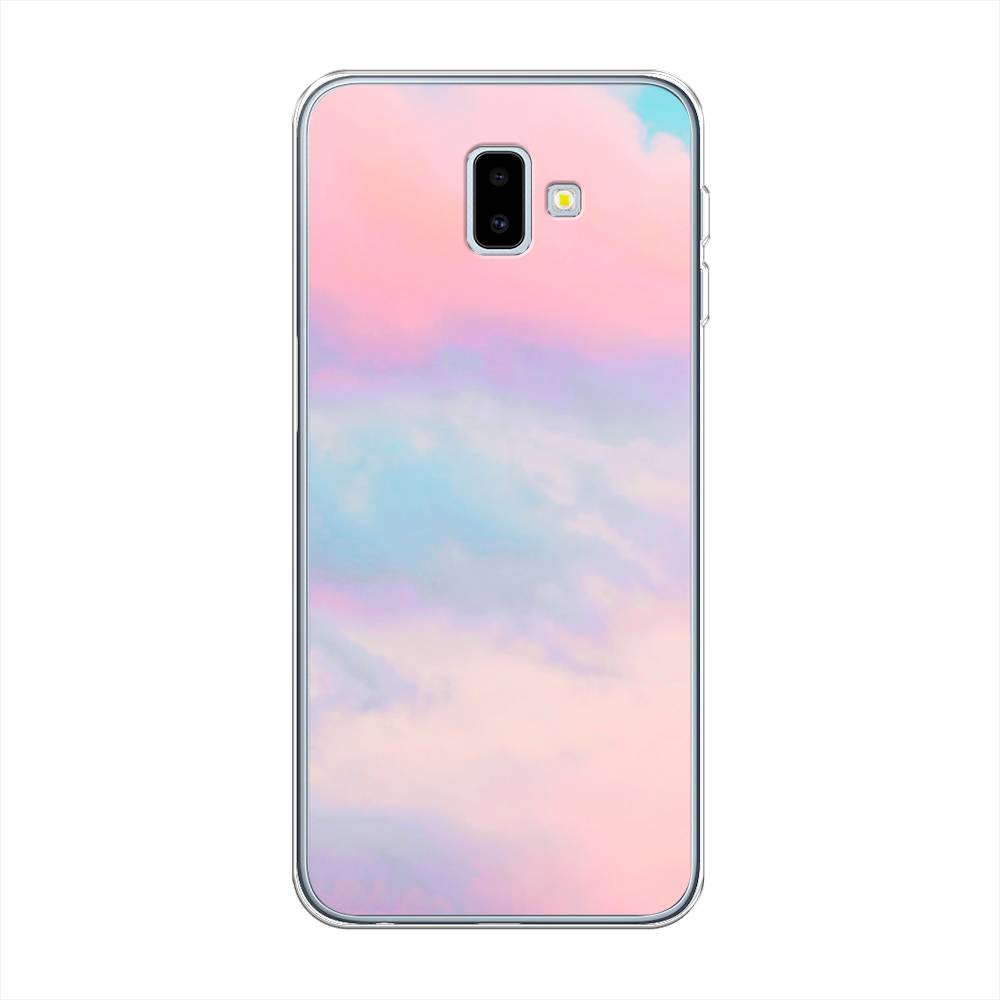 

Чехол Awog на Samsung Galaxy J6 + "Розовые облака", Разноцветный, 26950-3