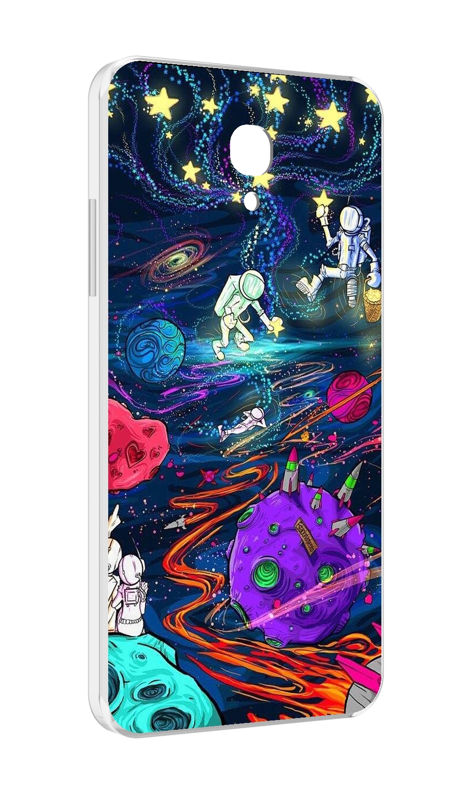 

Чехол MyPads красочный космос для Lenovo Vibe P2 5.5 (P2a42), Прозрачный, Tocco