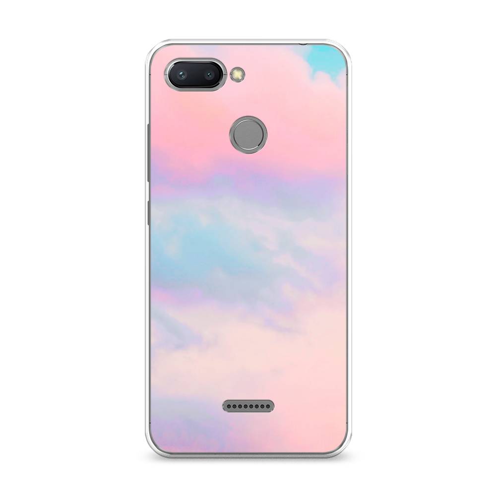 

Чехол Awog на Xiaomi Redmi 6 "Розовые облака", Разноцветный, 33850-3