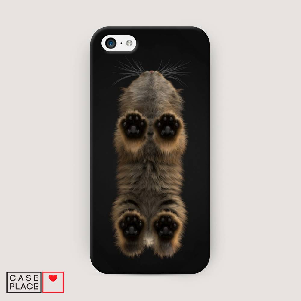 

Пластиковый чехол "Кошачьи лапки" на Apple iPhone 5C, 10220-1