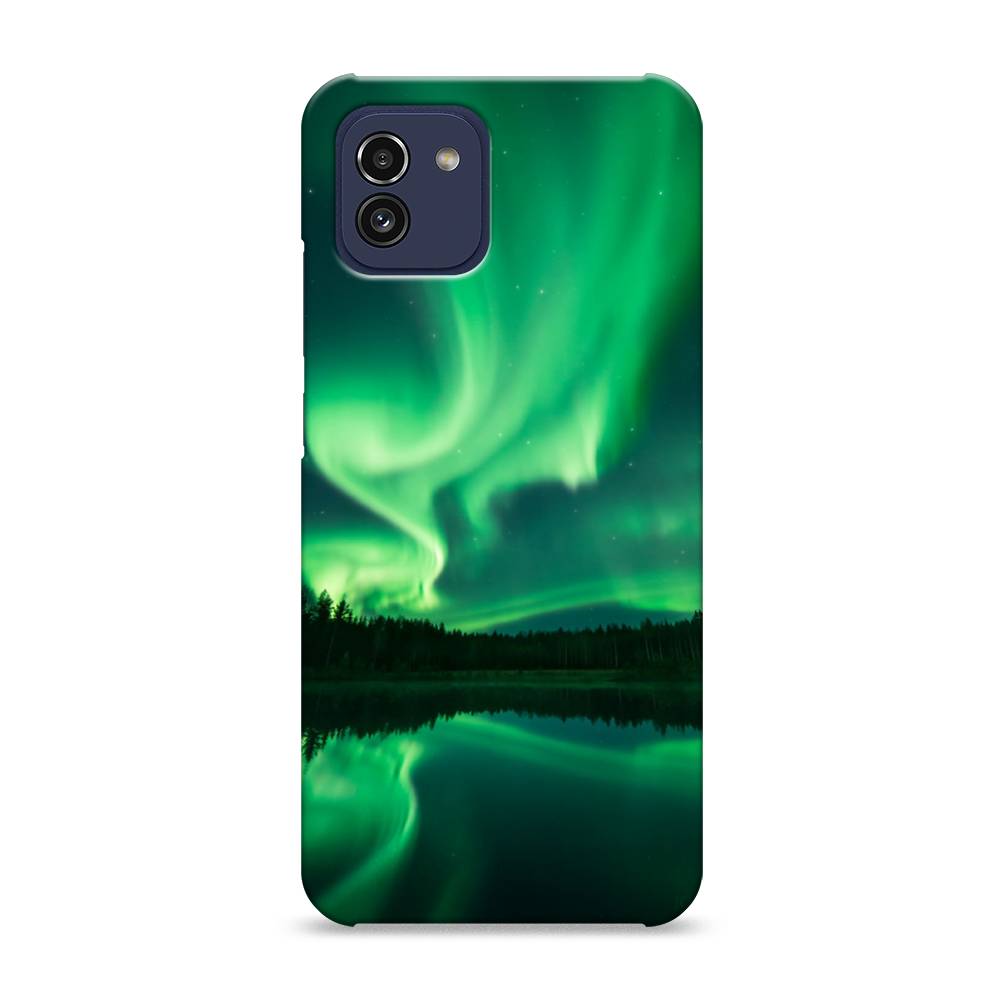 

Пластиковый чехол "Ночные пейзажи 7" на Samsung Galaxy A03, 2104920-3