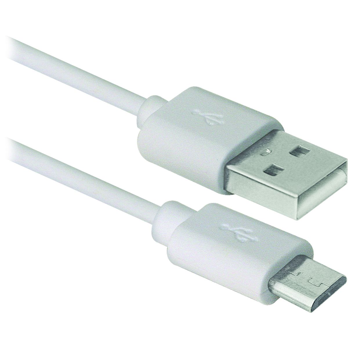 Кабель Defender microUSB 3м White