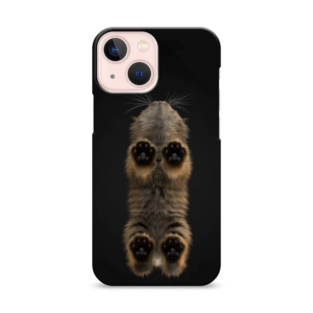 

Пластиковый чехол "Кошачьи лапки" на Apple iPhone 13 mini, 14120-1