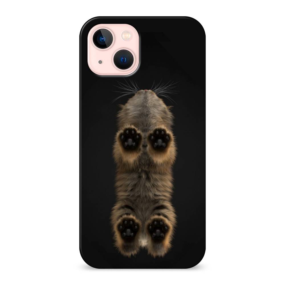 

Пластиковый чехол "Кошачьи лапки" на Apple iPhone 13, 14220-1