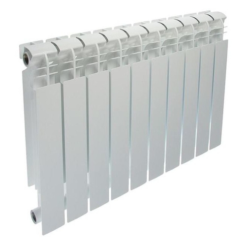 Биметаллический радиатор Oasis 500/100 10 секций белый (500/100/10)
