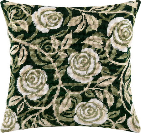 

Borovsky&Sons Чарiвниця, Завитки роз, 40*40 см