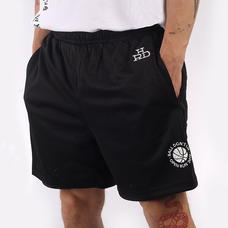 Шорты мужские HARD Open Run черные L