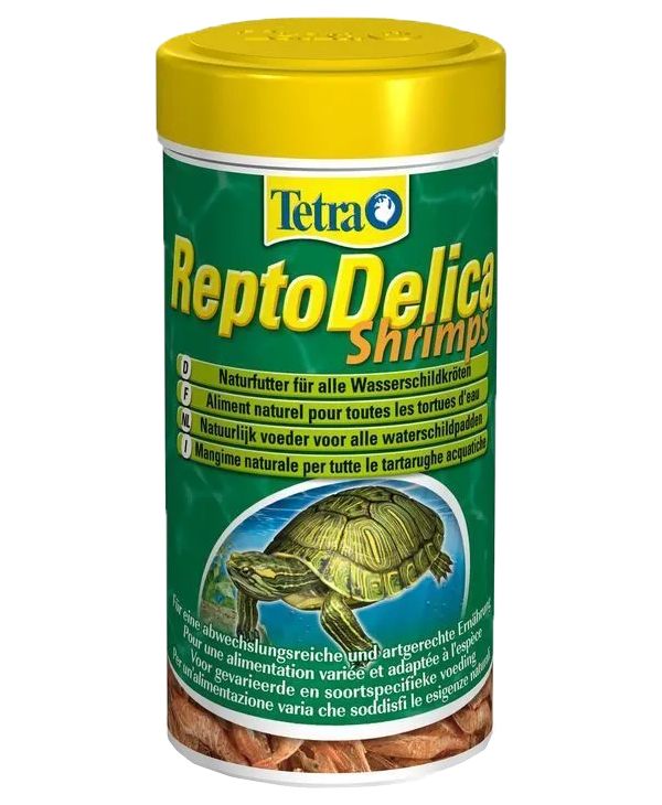 Корм для рептилий Tetra ReptoDelica Shrimps, креветки, 250 мл