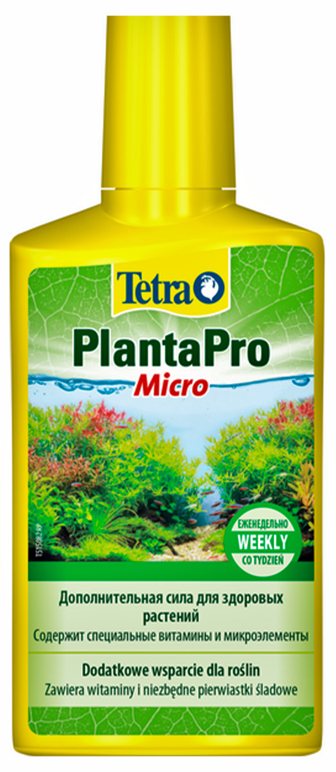 Жидкое удобрение для аквариумных растений Tetra, PlantaPro Micro,с витаминами,250 мл
