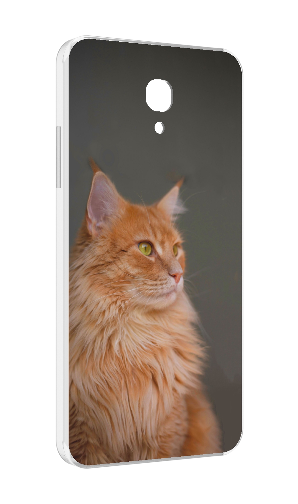 

Чехол MyPads кошка меин кун 1 для Lenovo Vibe P2 5.5 (P2a42), Прозрачный, Tocco