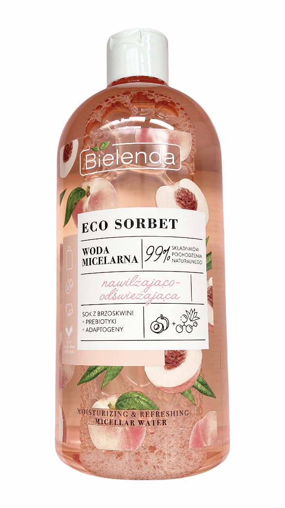 

Мицеллярная вода Bielenda освежающая Peach, Eco Sorbet