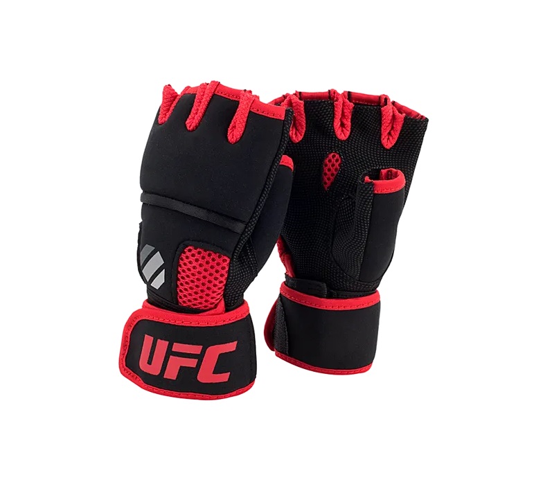 

(UFC Бинты MMA гелевые 3 унции чёрные S/M)