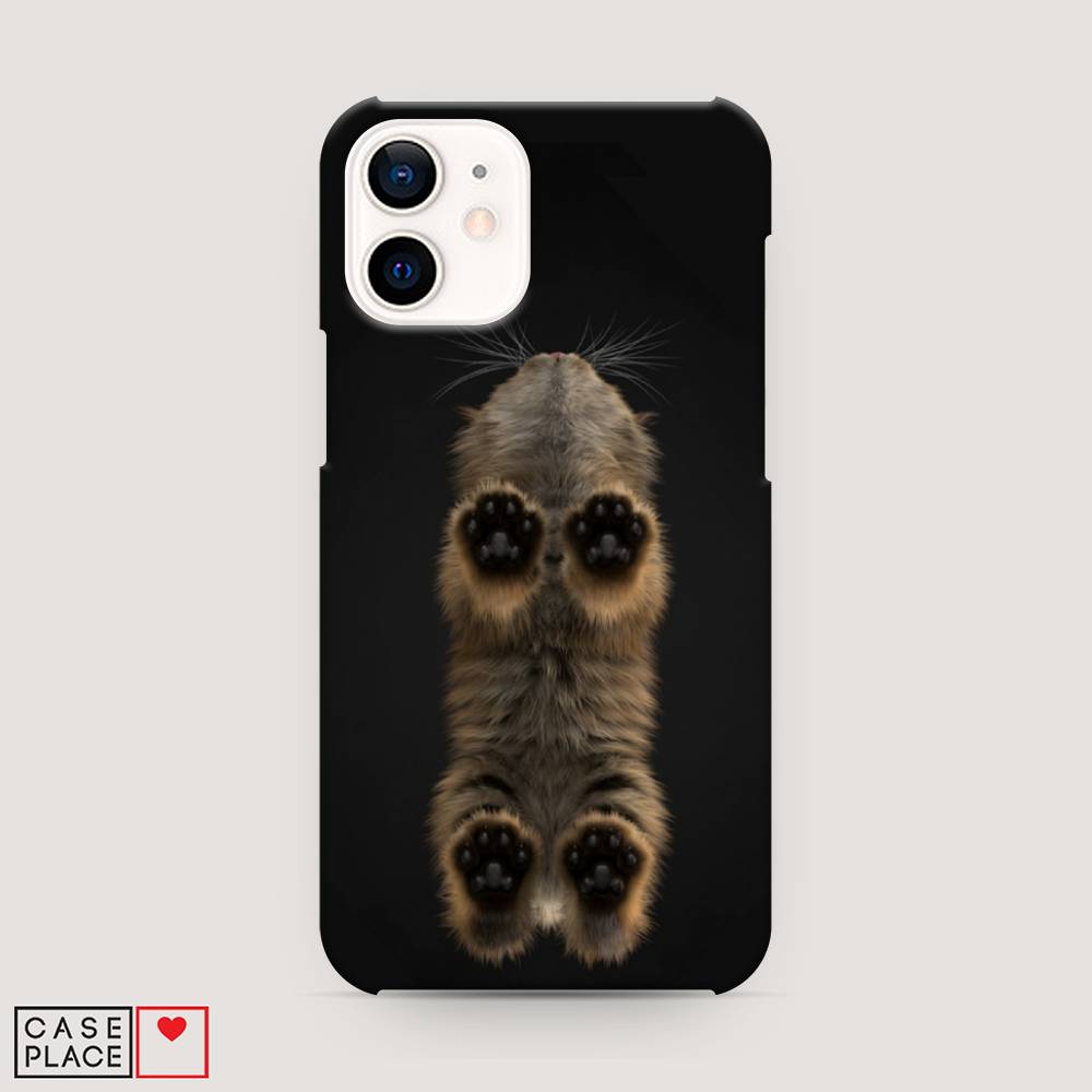 

Пластиковый чехол "Кошачьи лапки" на Apple iPhone 12 mini, 12620-1