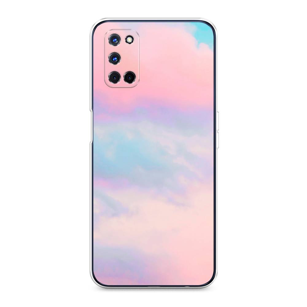 фото Чехол awog "розовые облака" для oppo a52