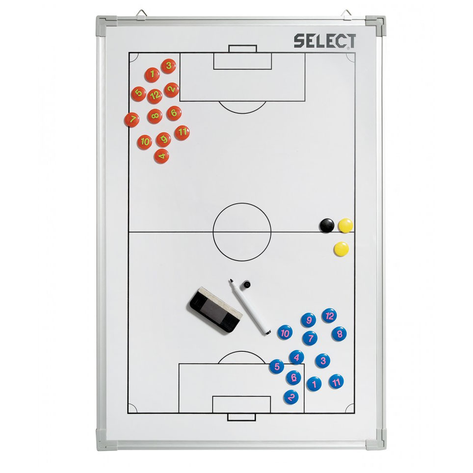 Select Tactics board-football 60x90,макет ф/б поля бол (001) бел, 600x900 mm