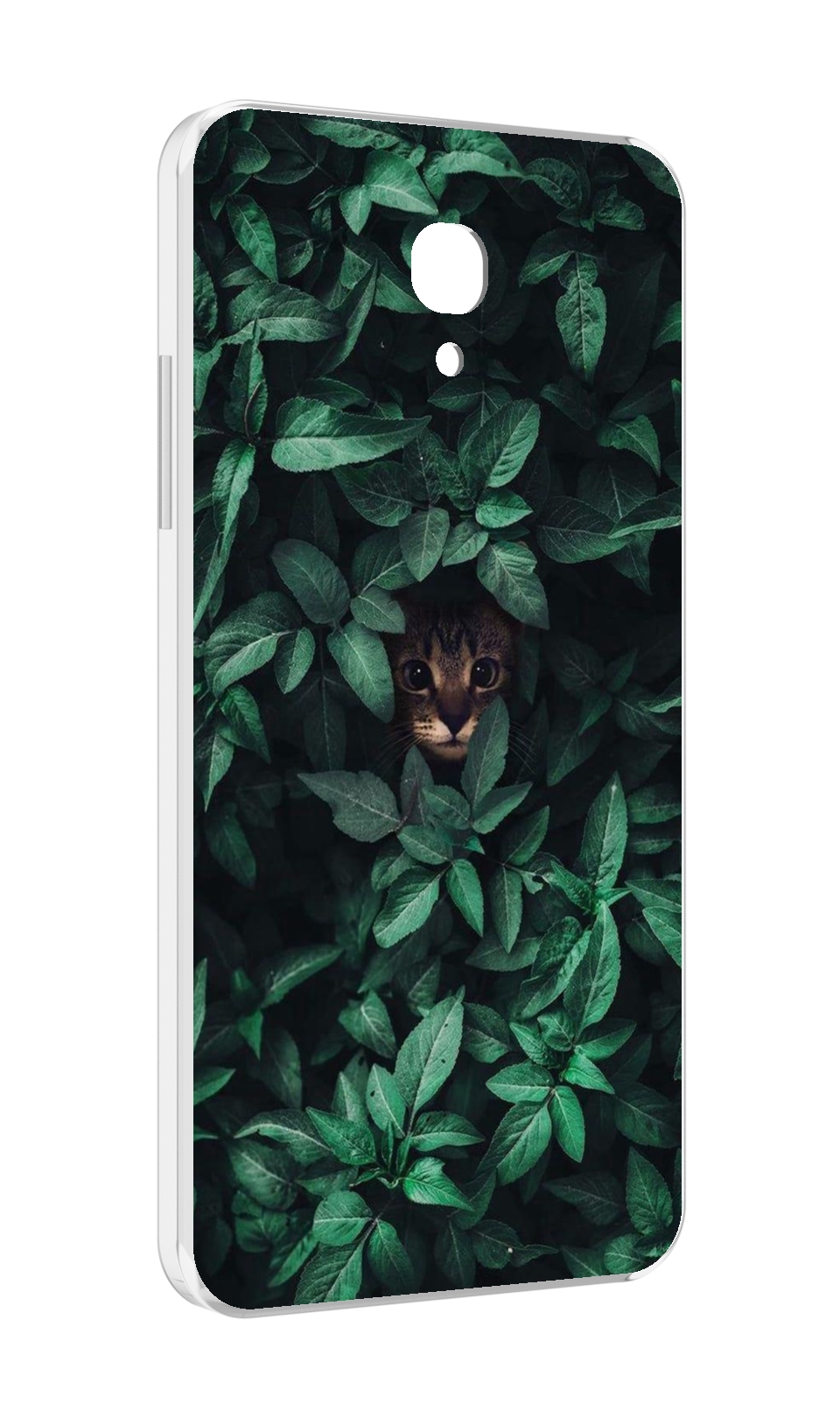 

Чехол MyPads котенок в листьях для Lenovo Vibe P2 5.5 (P2a42), Прозрачный, Tocco