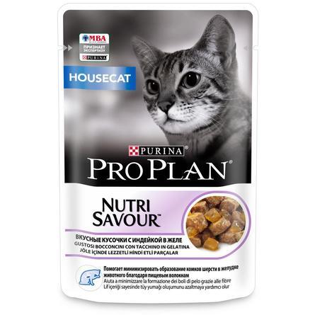 

ProPLAN Housecat пауч 85 гр желе индейка для кошек домашних 12456748