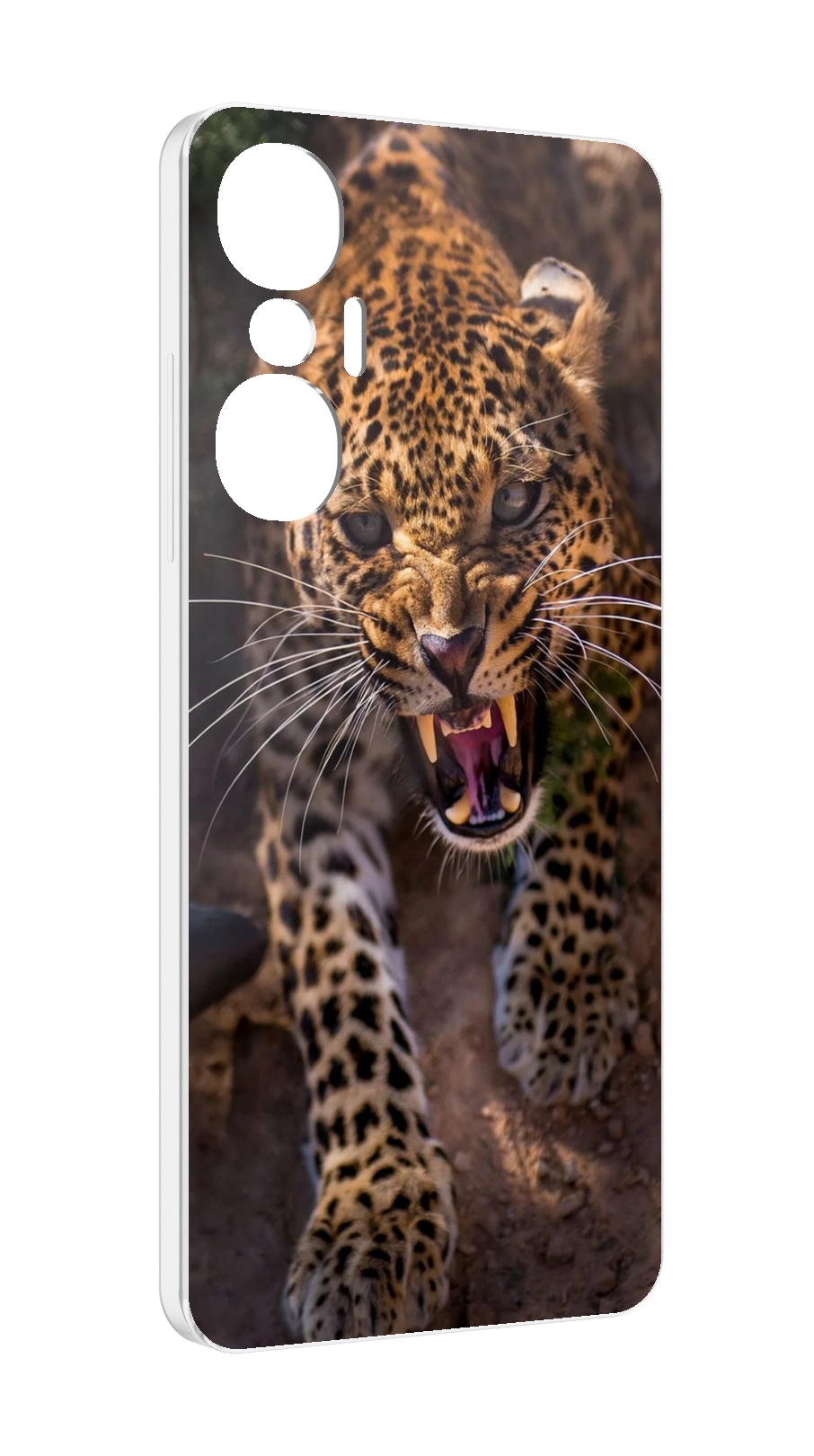

Чехол MyPads Злой-гепард для Infinix Hot 20S противоударный, Tocco