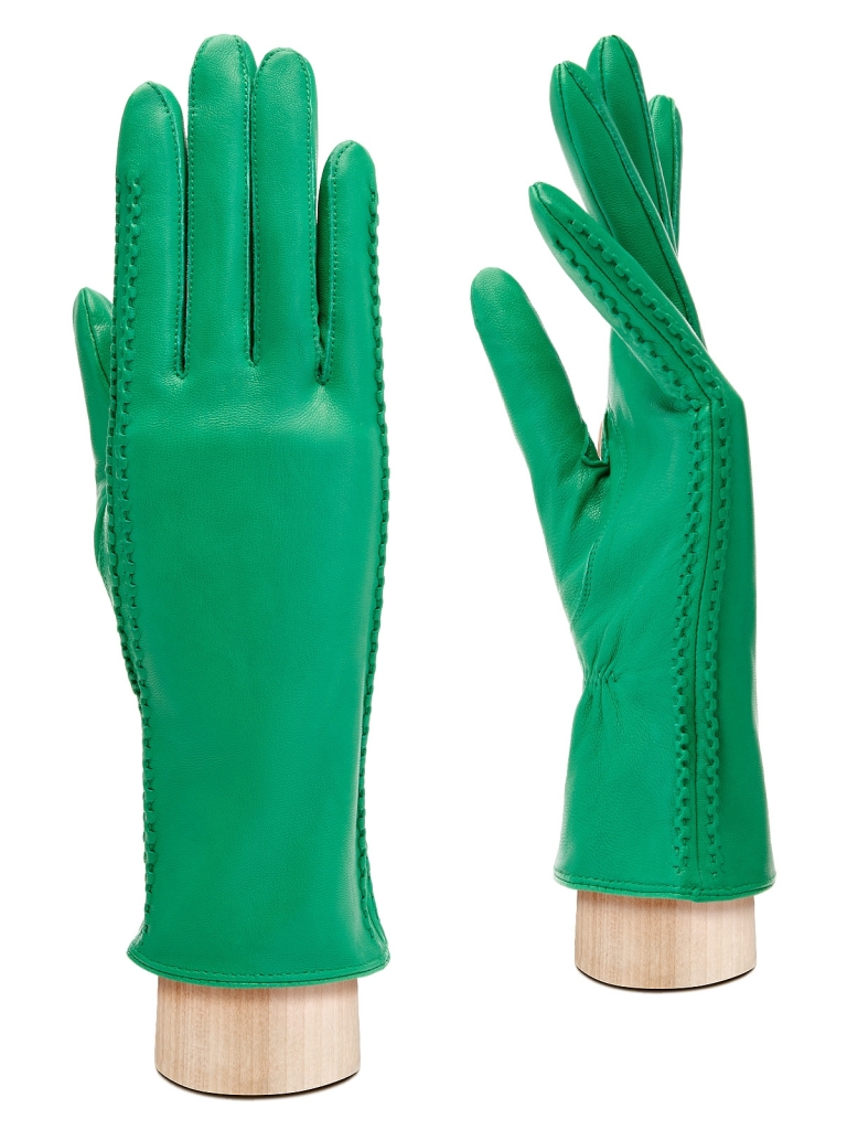 Перчатки женские Eleganzza HP91104 зеленые, р. 6.5