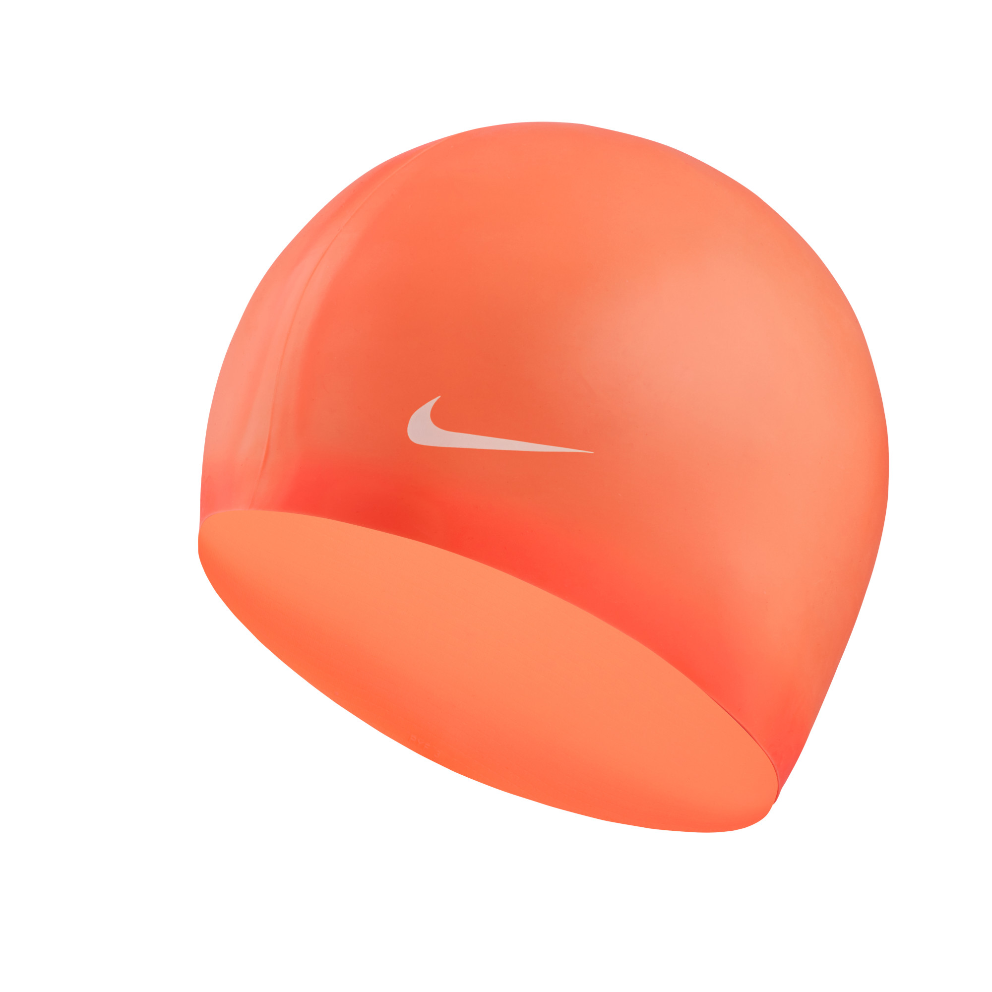 Nike Solid Silicone Youth Cap, шапочка для плавания детская (618) оранж, one size