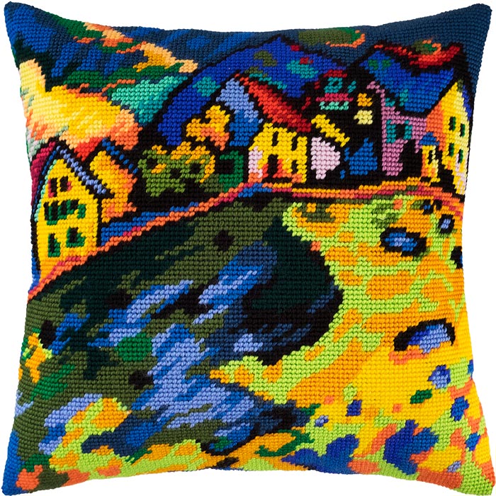 

Borovsky&Sons Чарiвниця, Дома на холме, 40*40 см
