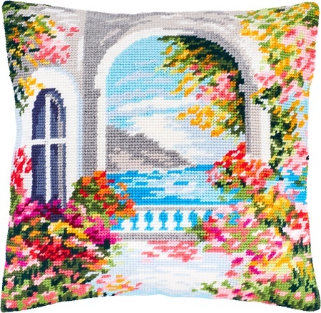 

Borovsky&Sons Чарiвниця, Средиземное море, 40*40 см