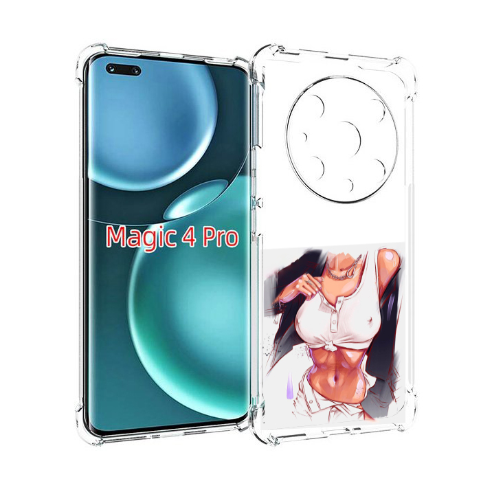 

Чехол MyPads красивая-стройная-модель для Honor Magic4 Pro, Прозрачный, Tocco