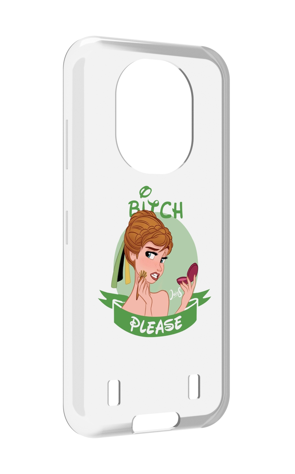

Чехол MyPads принцесса-Анна женский для Oukitel WP16, Прозрачный, Tocco