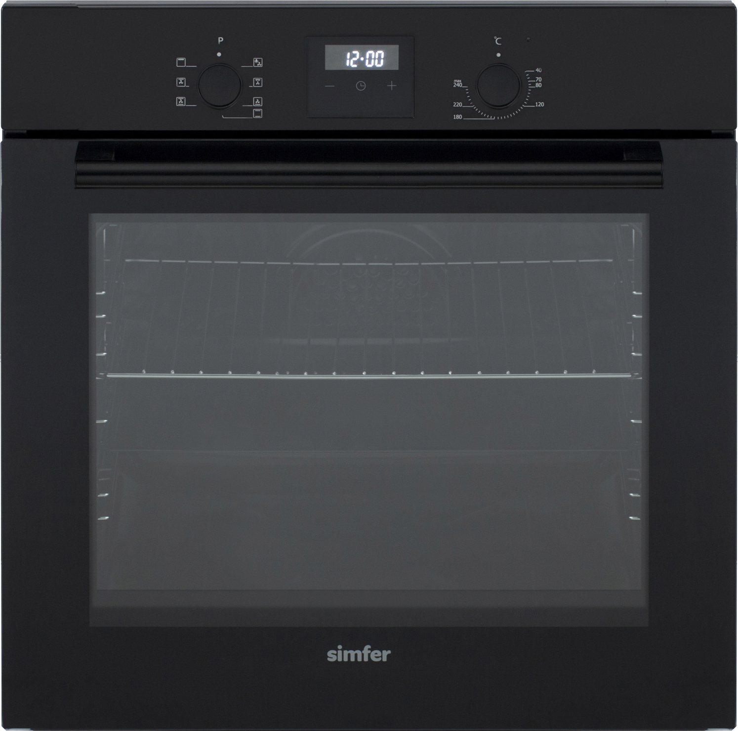 

Встраиваемый электрический духовой шкаф Simfer B6EB56035 Black, B6EB56035