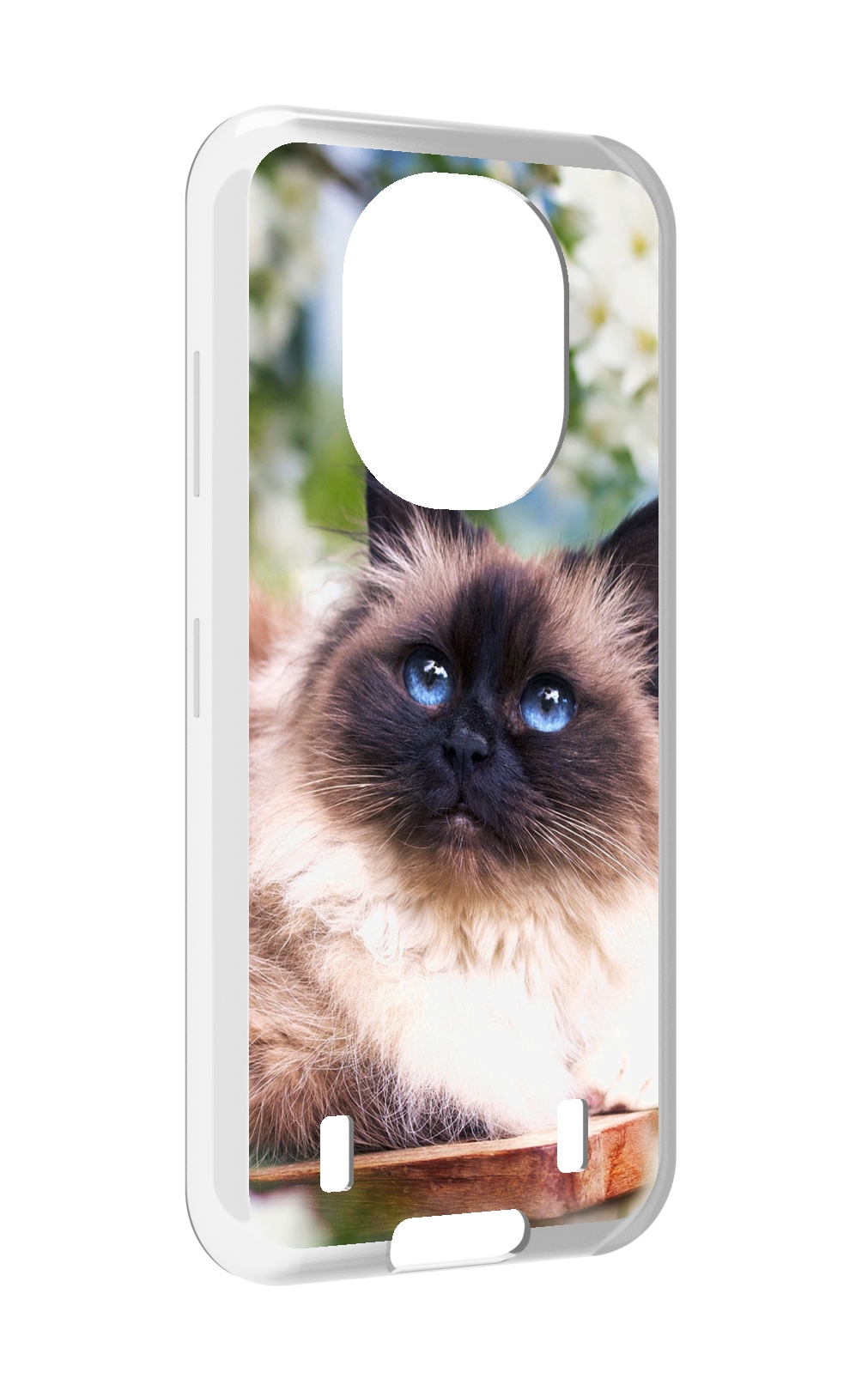 Чехол MyPads порода кошка Бирман для Oukitel WP16
