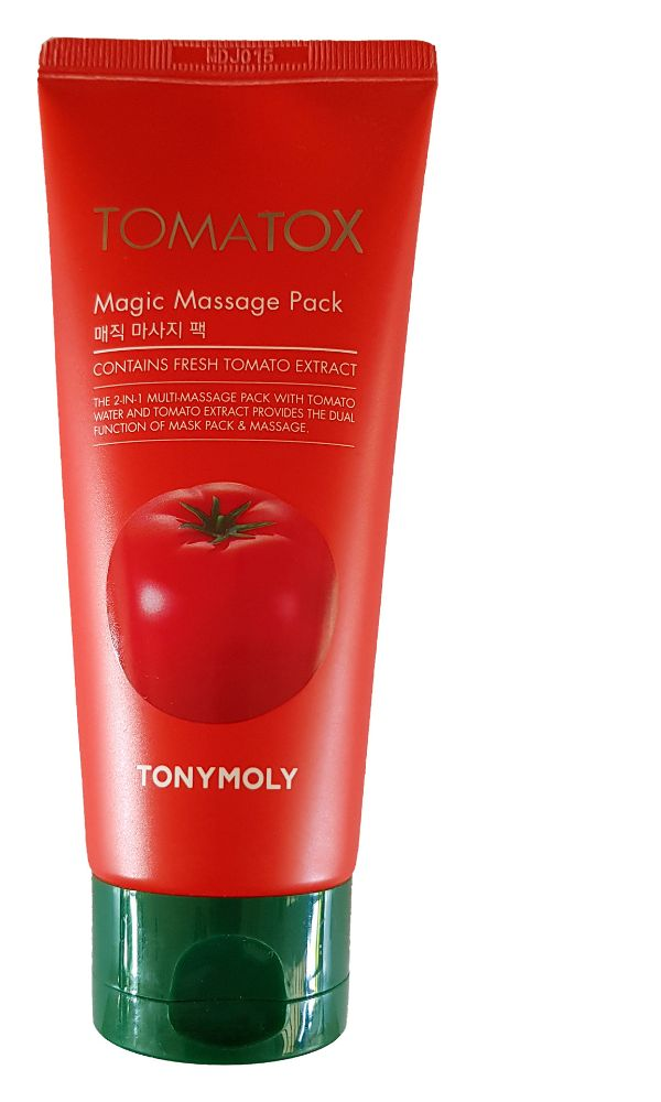 фото Осветляющая массажная маска с экстрактом томата tony moly tomatox magic massage pack