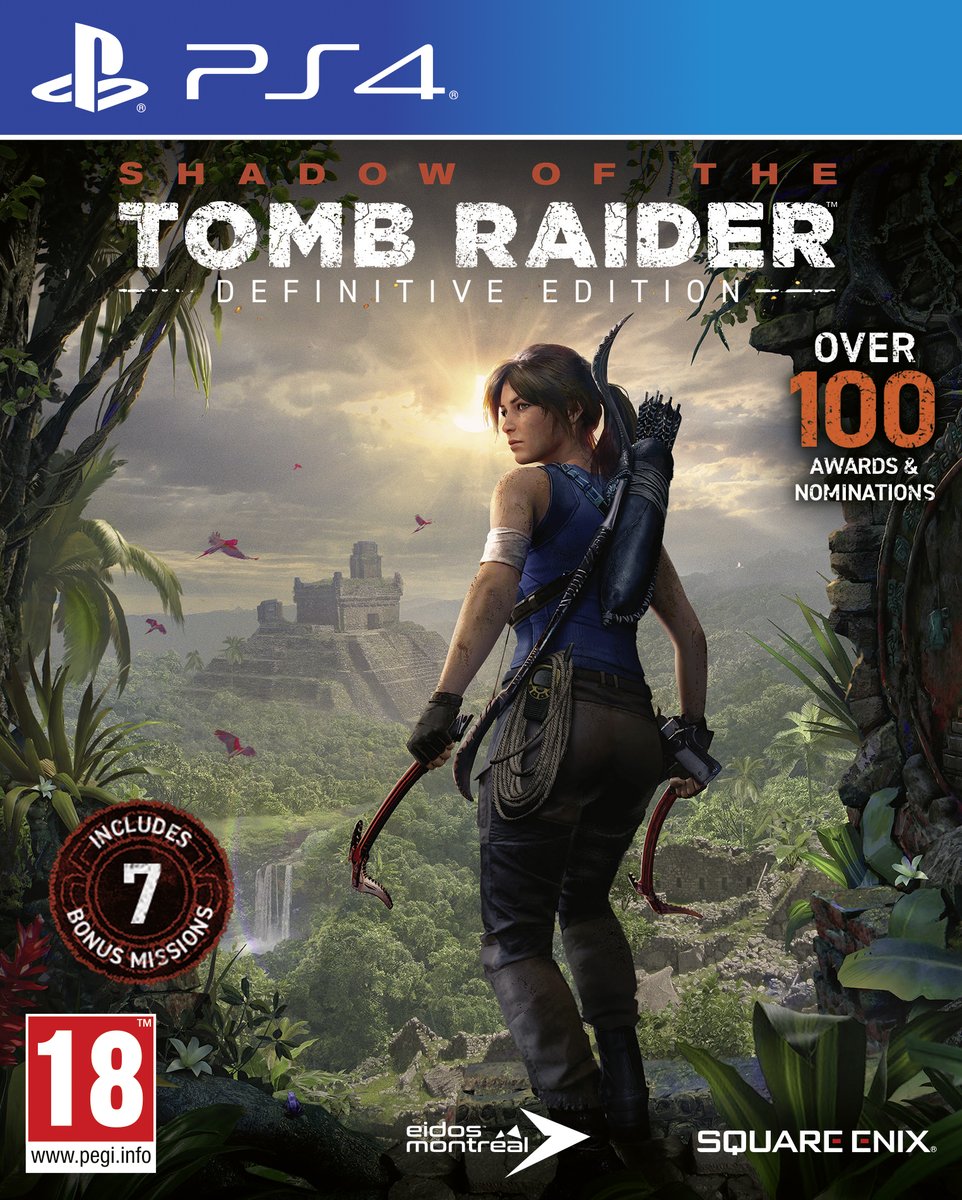 

Игра Shadow of the Tomb Raider Definitive Edition для PlayStation 4, Shadow of the Tomb Raider