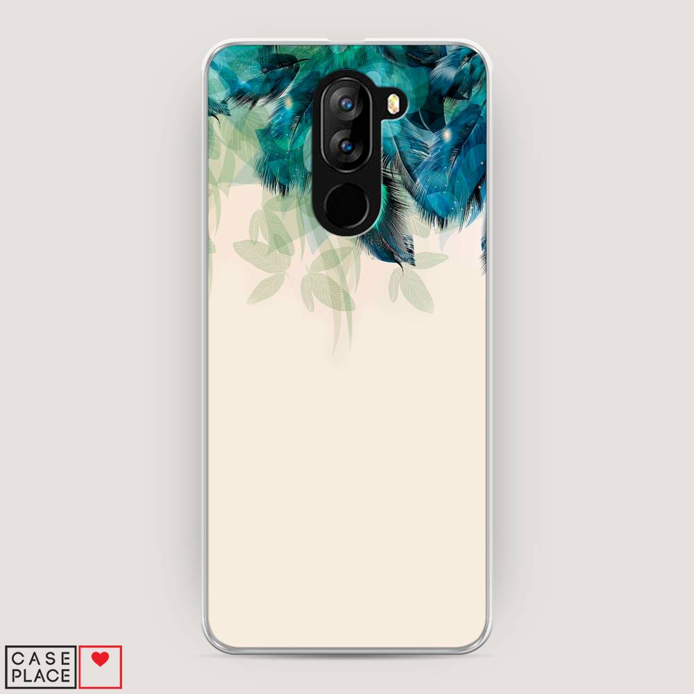 

Чехол Awog на Doogee X60L / Дуги X60L "Перья голубого цвета", Разноцветный, 220550-2