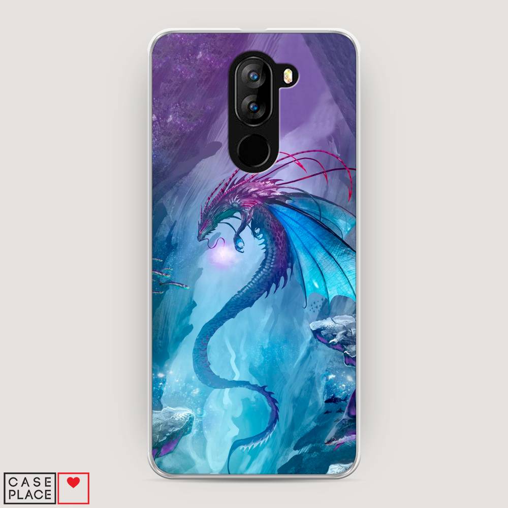 

Чехол Awog на Doogee X60L / Дуги X60L "Водный дракон", Разноцветный, 220550-2