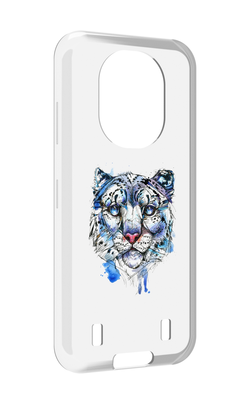 

Чехол MyPads водяной тигр для Oukitel WP16, Прозрачный, Tocco