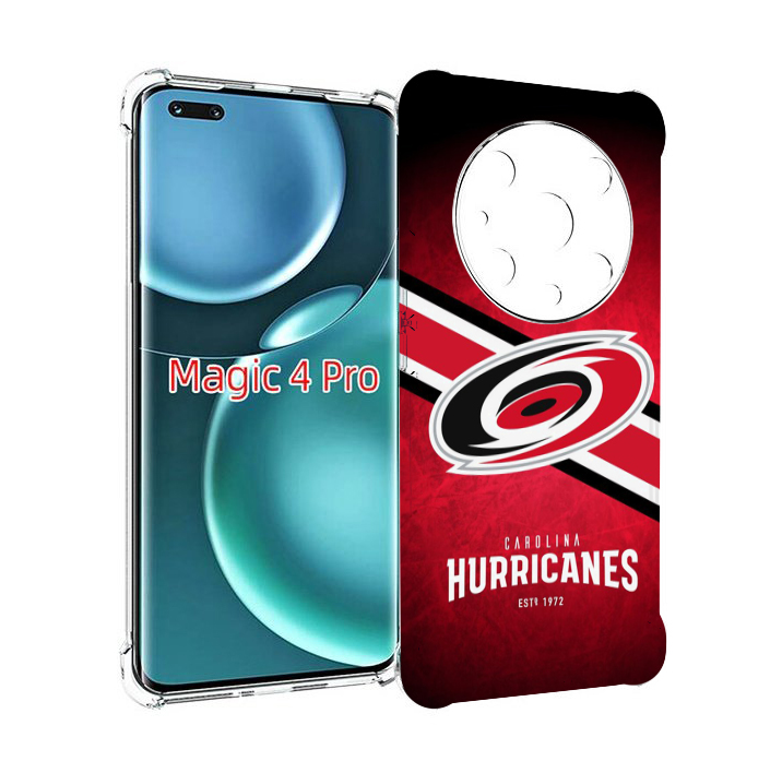 

Чехол MyPads каролина харрикеинс мужской для Honor Magic4 Pro, Прозрачный, Tocco