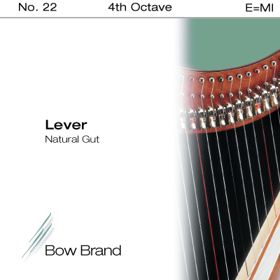 Струна E4 для арфы Bow Brand Lever Natural Gut LS-22E4