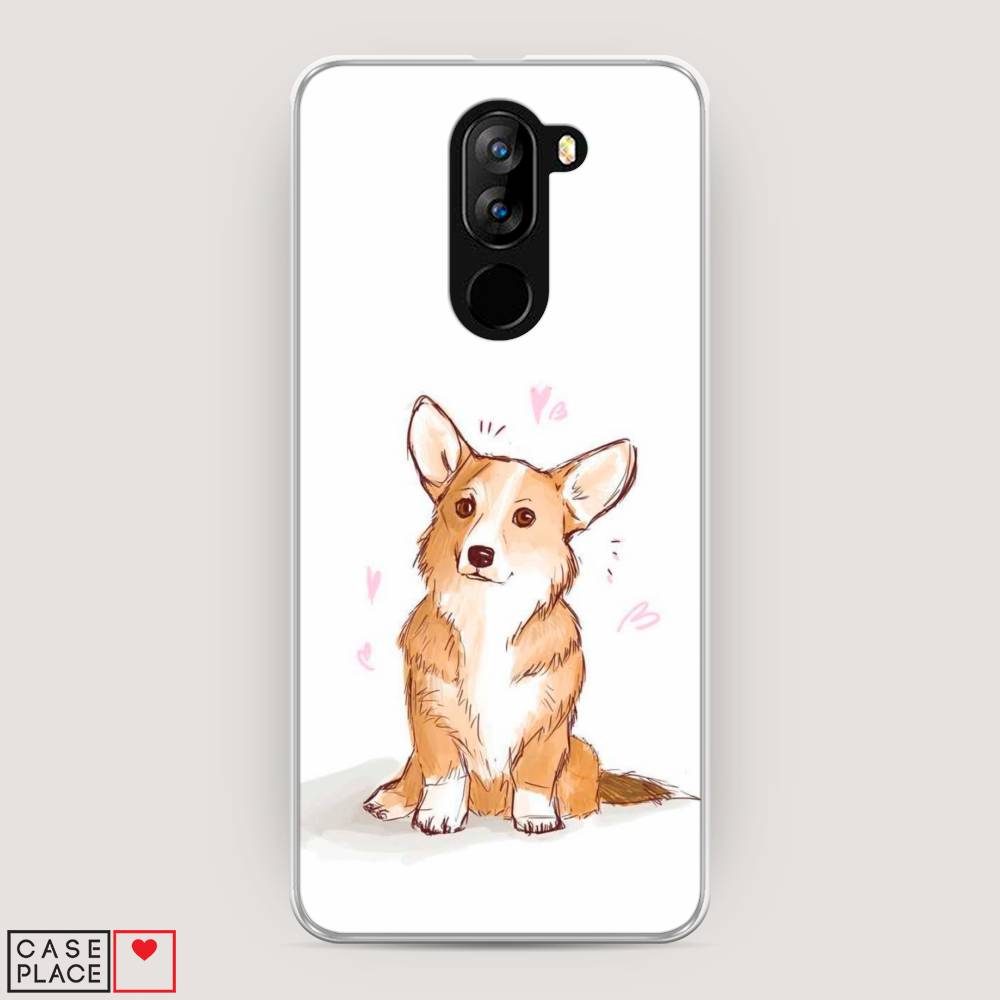 

Чехол Awog на Doogee X60L / Дуги X60L "Корги любовь", Разноцветный, 220550-1