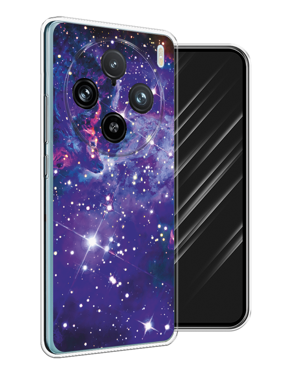 

Чехол Awog на Vivo X100 Pro "Яркая галактика", Фиолетовый, 2611850-1