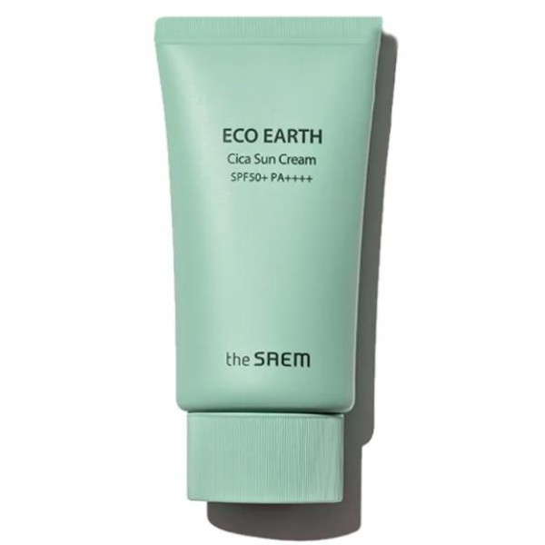 Солнцезащитный крем The Saem Eco Earth Cica Sun Cream SPF 50 PA 50 мл 980₽